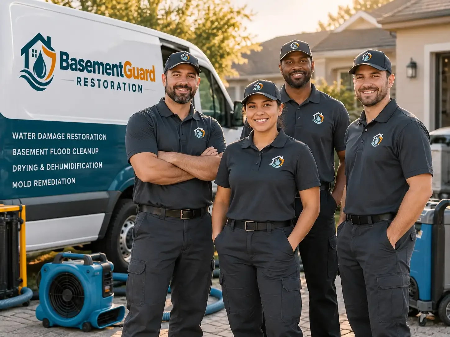 Basement Water Damage Restoration company in Duncombe, IA